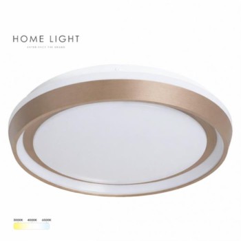 HOME LIGHT Solea 77 CCT LED plafonjera Coffee