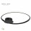 HOME LIGHT Solea 86 LED plafonjera crna