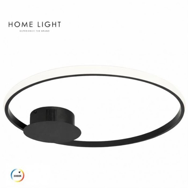 HOME LIGHT Solea 86 LED plafonjera crna