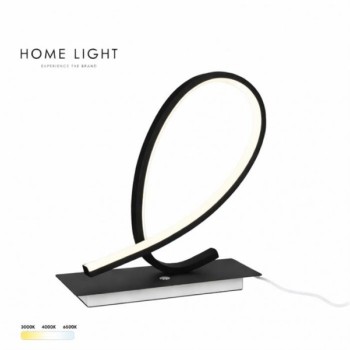HOME LIGHT Solea 89 CCT LED stona lampa crna