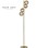 HOME LIGHT TALIA 23 PODNA LAMPA 4*G9 BAKAR
