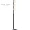 HOME LIGHT TALIA 59 PODNA LAMPA 3*E14 CRNA/HROM
