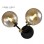 HOME LIGHT Talia 6 Zidna lampa