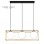 HOME LIGHT TALIA 72 LUSTER 3XE14 CRNA/ZLATO
