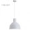 HOME LIGHT Talia 95 Visilica bela