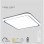 HOME LIGHT Vesta 666 CCT LED plafonjera