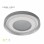 HOME LIGHT Vesta 672 CCT LED plafonjera