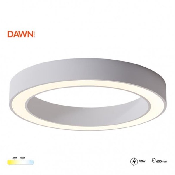 HOME LIGHT Vesta 680 LED plafonjera bela