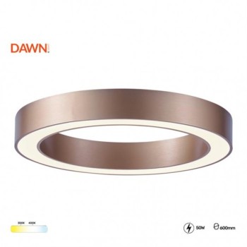 HOME LIGHT Vesta 680 LED plafonjera braon