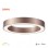 HOME LIGHT Vesta 680 LED plafonjera braon