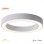 HOME LIGHT Vesta 681 LED plafonjera bela