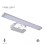 HOME LIGHT Vesta 688 LED zidna lampa sa senzorom hrom