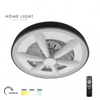 HOME LIGHT YL-FAN-G001 LED plafonjera sa ventilatorom crna