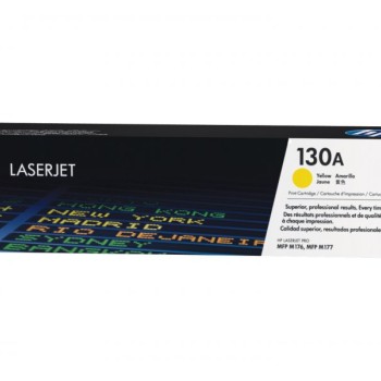 HP 130A Yellow Original LaserJet Toner Cartridge (CF352A)