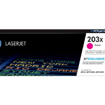 HP 203X High Yield Magenta Original LaserJet Toner Cartridge (CF543X)