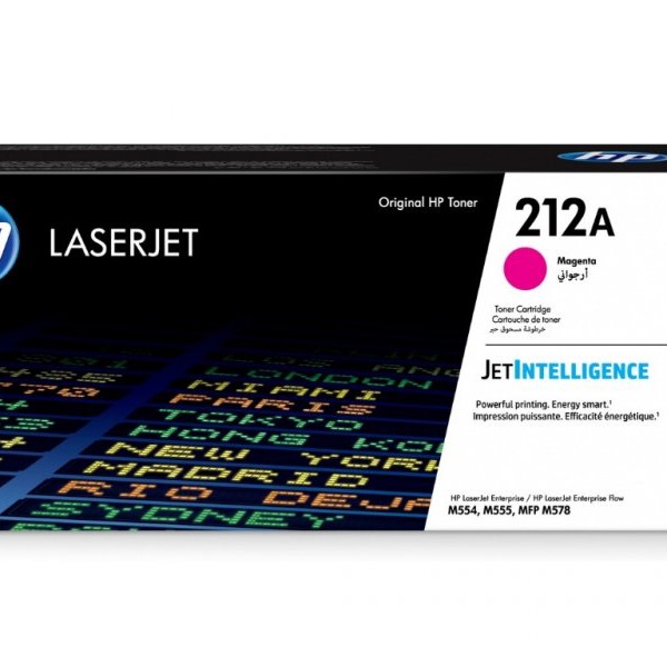 HP 212A Magenta Original LaserJet Toner Cartridge (W2123A)