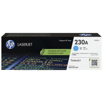HP 230A Cyan Original LaserJet Toner Cartridge (W2301)