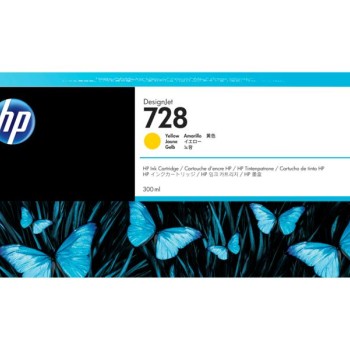 HP 728 300ml Magenta DesignJet Ink Cartridge (F9K16A)