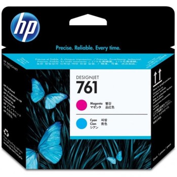 HP 761 Magenta and Cyan Printhead (CH646A)
