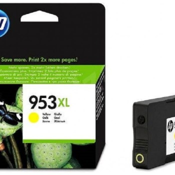 HP 953XL High Yield Yellow Original Ink Cartridge F6U18AE