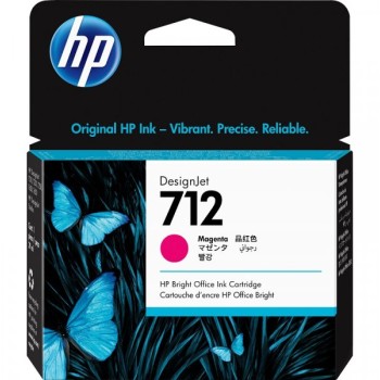 HP HP 712 29-ml Magenta DesignJet Ink Cartridge 3ED68A