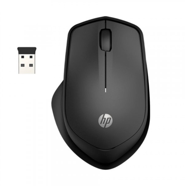 HP Miš 280M Silent, bežični, crni (19U64AA)