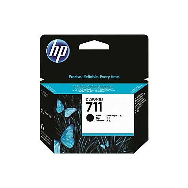 HP No. 711 Black Designjet Ink Cartridge CZ129A