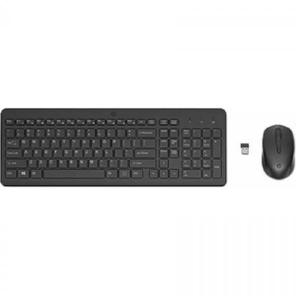 HP Tastatura+miš 330 bežični set/2V9E6AA/US/crna šifra 2V9E6AA
