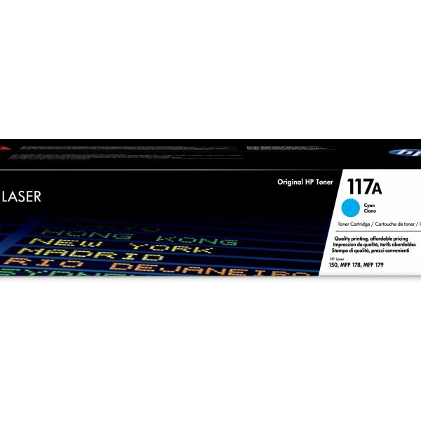 HP W2071A Cyan 117A