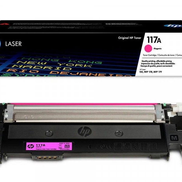 HP W2073A Magenta 117A