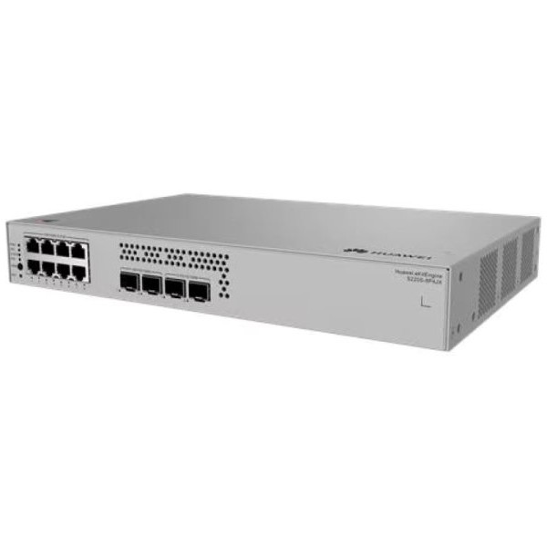 HUAWEI EKit Switch S220S-8P4JX, 8p; 2xSFP+, PoE 128W