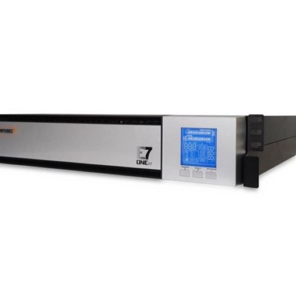 Infosec UPS COMMUNICATION E7 One 1000 RT IEC with SNMP card + Rack kit