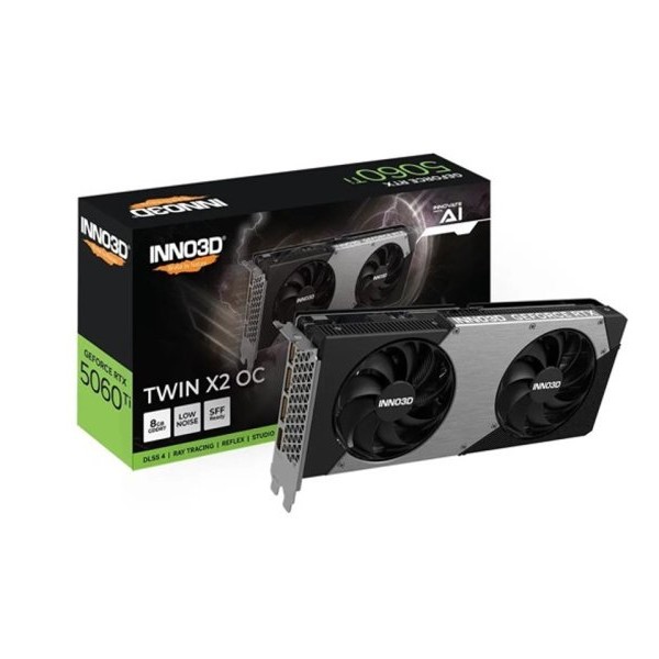 Inno3D GeForce RTX 5060 Ti 8GB GDDR7 TWIN X2 128-bit N506T2-08D7-193075N