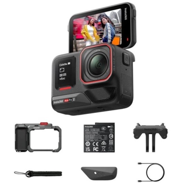 INSTA360 Ace Pro 2 Xplorer Bundle Dark Gray Single Battery Akciona kamera