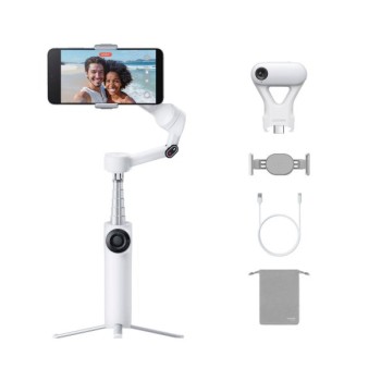 INSTA360 Flow 2 AI Tracker Summit White Gimbal