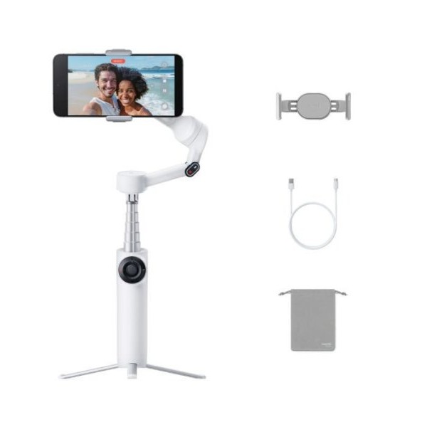 INSTA360 Flow 2 Standard Bundle Summit White Gimbal