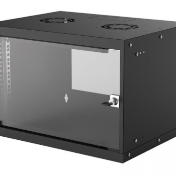 INTELLINET Wallmount Cabinet 6U Rek orman 19'' 400d crni