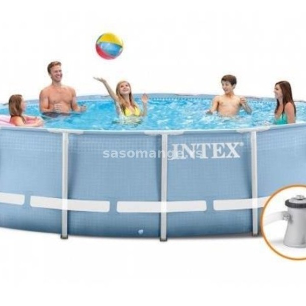 INTEX Bazen metalni okvir PRISM FRAME 4.57 X 1.22