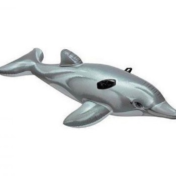 INTEX Delfin na naduvavanje sivi