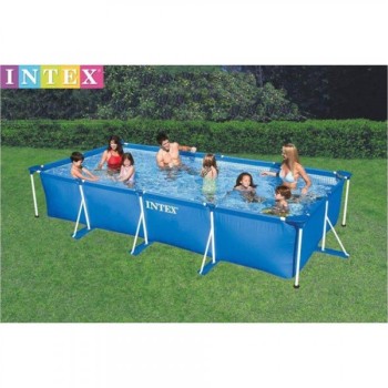 INTEX RECTANGULAR FRAME Bazen sa metalnim okvirom 4.50 x 2.20 x 0.84 m