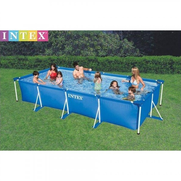 INTEX RECTANGULAR FRAME Bazen sa metalnim okvirom 4.50 x 2.20 x 0.84 m