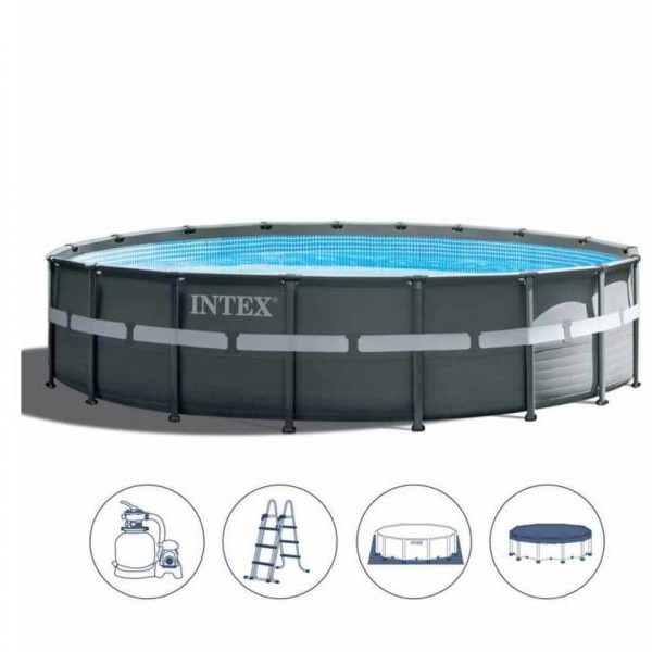 INTEX ULTRA XTR FRAME bazen sa metalnim okvirom i pescanom pumpom 5.49 x 1.32