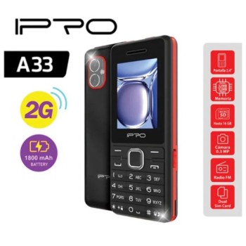 IPRO A33 Black Red 2G 32/32MB Feature