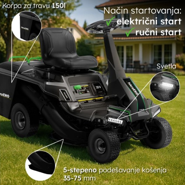 ISKRA Traktorska kosilica za travu 224 cm3