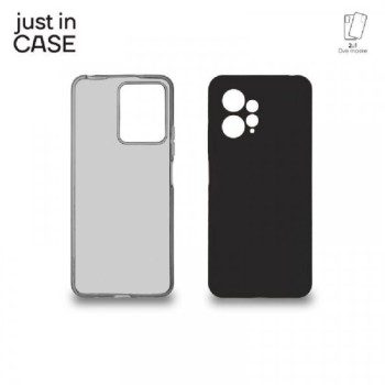 JUST IN CASE 2u1 Extra case MIX paket maski za telefon CRNI za Xiaomi Redmi Note 12