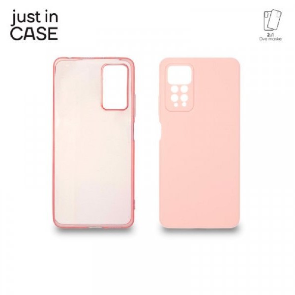 JUST IN CASE 2u1 Extra case MIX paket PINK za Redmi Note 12 Pro