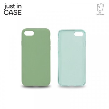 JUST IN CASE 2u1 Extra case MIX paket ZELENI za SE2