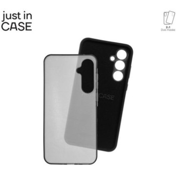 JUST IN CASE Paket maski za telefon 2u1 Samsung Galaxy A35 CRNI