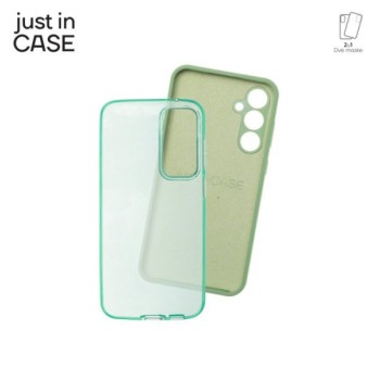 JUST IN CASE Paket maski za telefon 2u1 Samsung S23 FE ZELENI