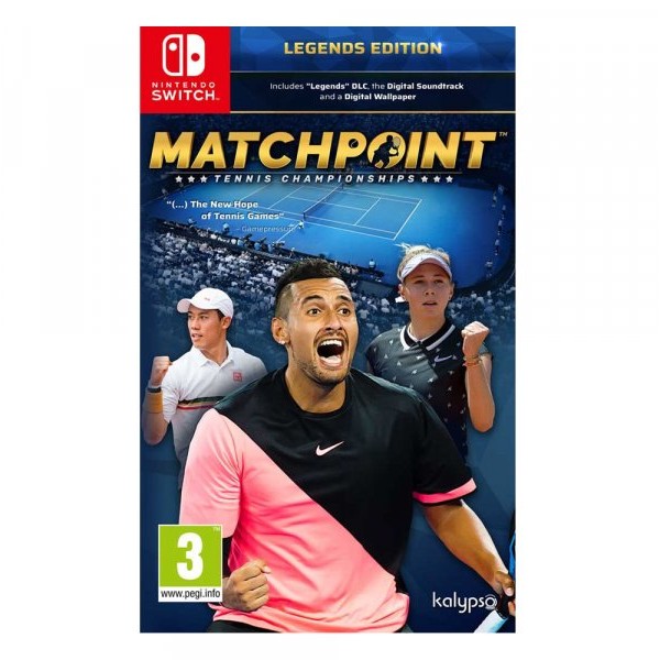 KALYPSO Switch Matchpoint: Tennis Championships - Legends Edition